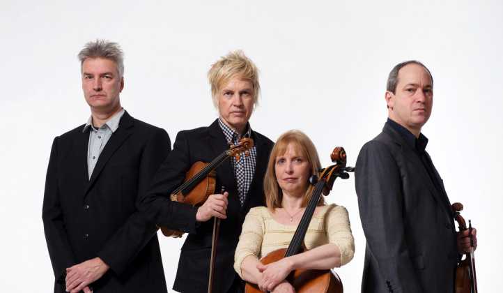 The Smith Quartet spiller i Dronningesalen for første gang. 
