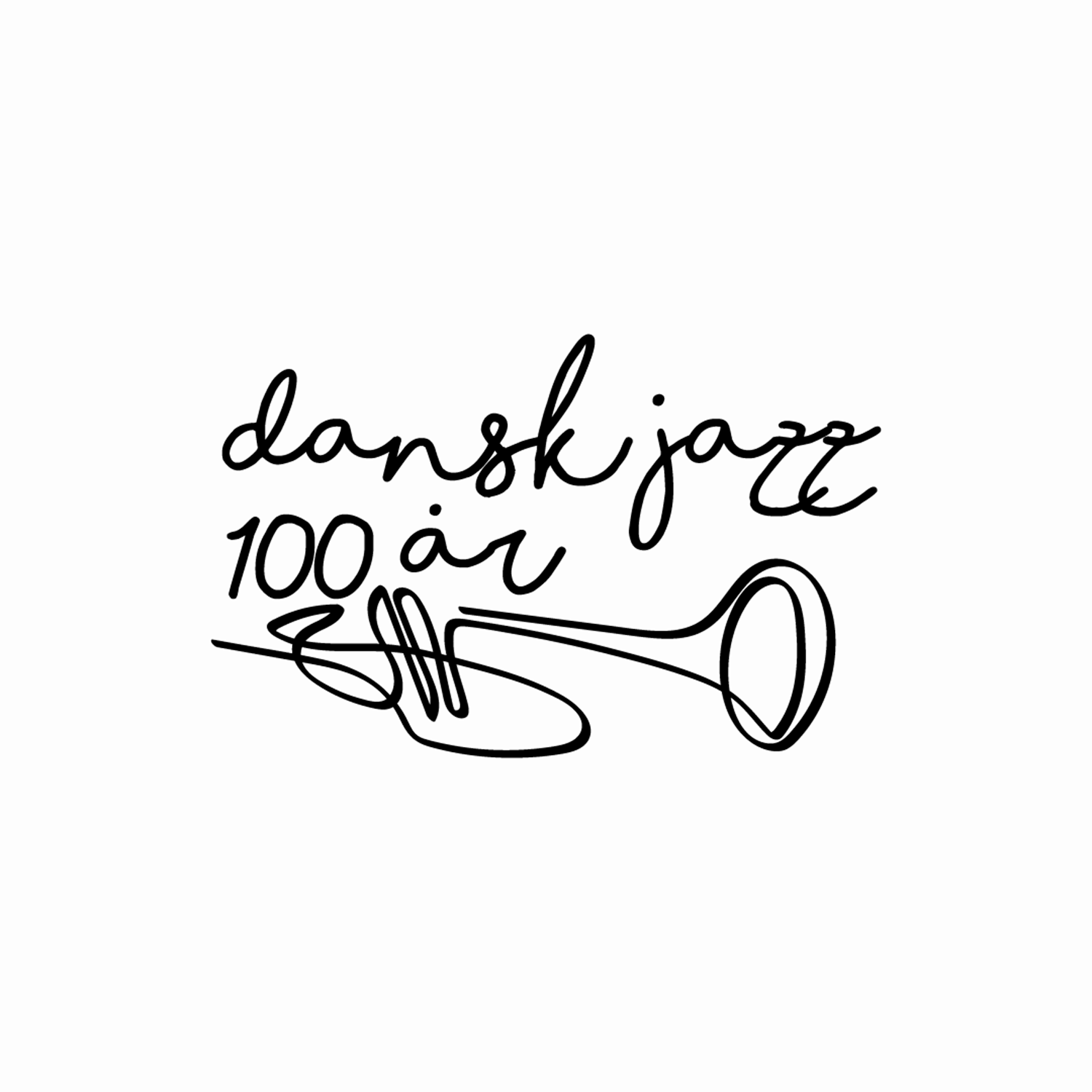 Dansk jazz 100 år logo