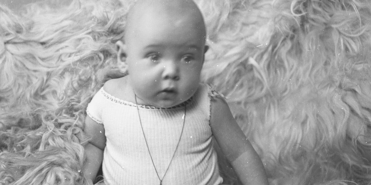 Portrætfotografi af en baby.