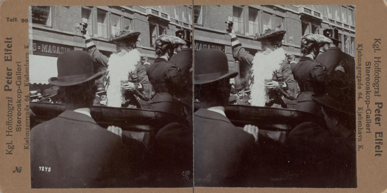 Betty Nansen i hestevogn