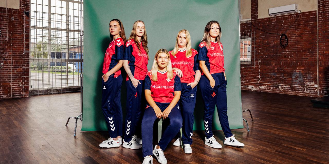 Picture of Astralis' Danish women's team