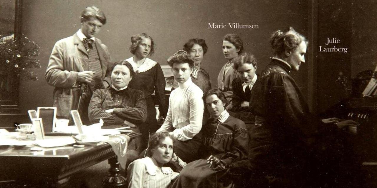 A picture of a group of women