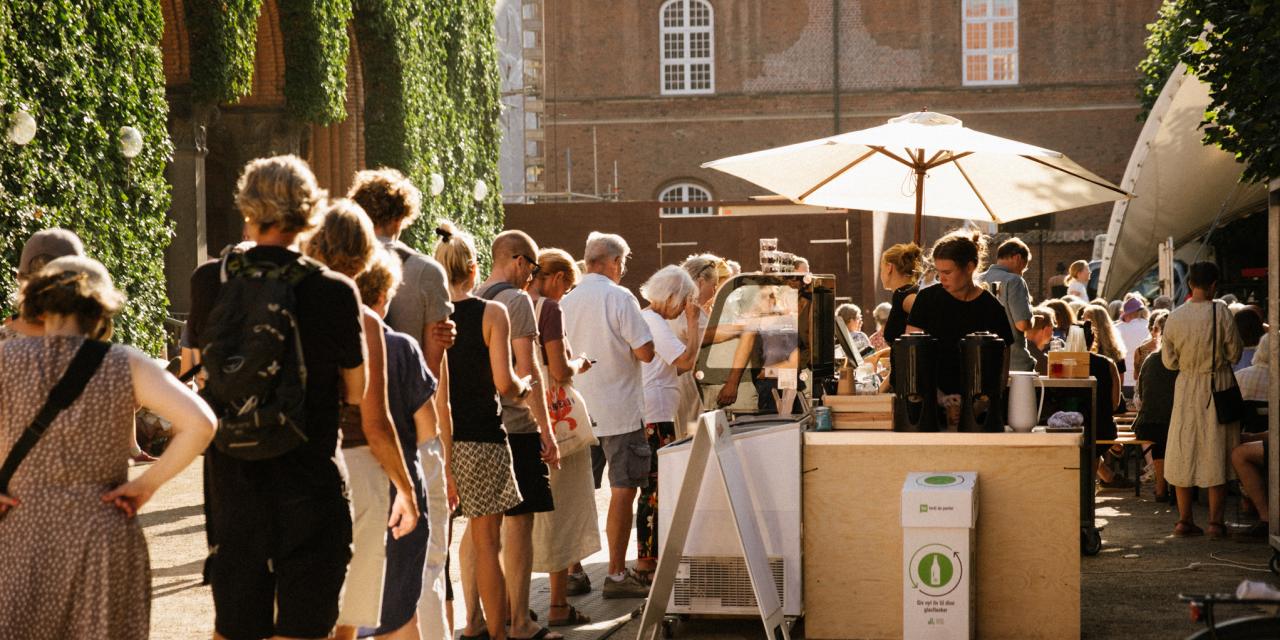 Billede fra Bibliotekshaven LIVE