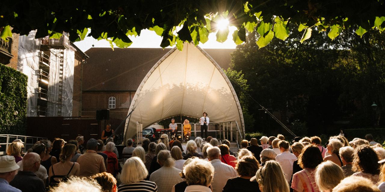Billede fra Bibliotekshaven LIVE