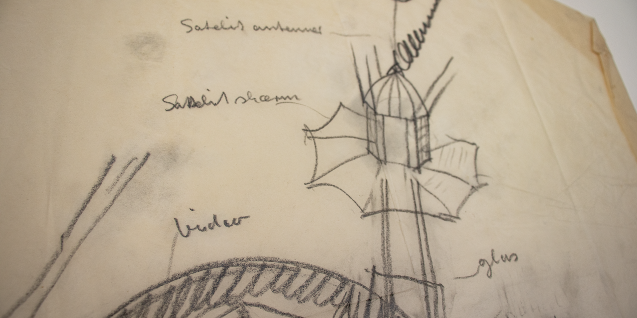 Skitser til projektet Tangkirken på Louisiana