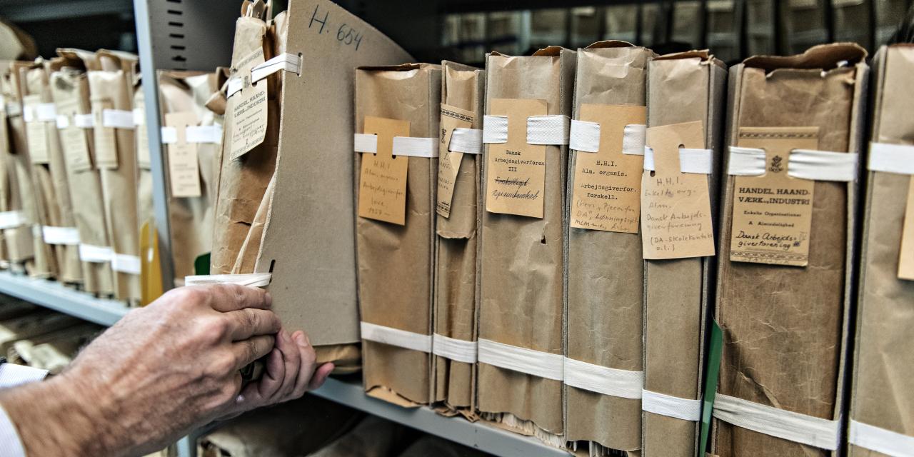 Archive material from Royal Danish Library's collections