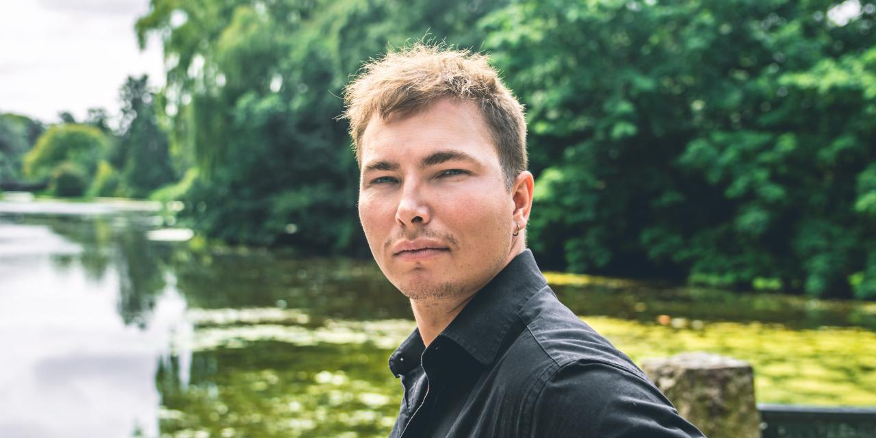 Portræt af ph.d.-studerende Malthe Rye Thomsen