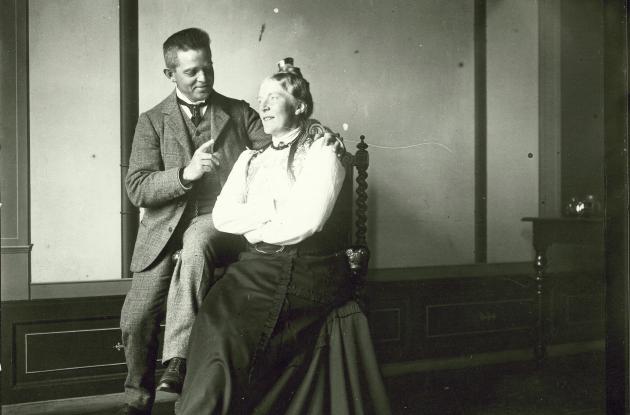 Carl Nielsen and Anne Marie Nielsen