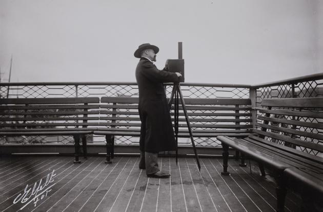 Elfelt with his camera