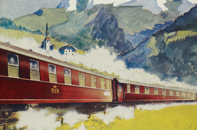 DSB plakat 1955