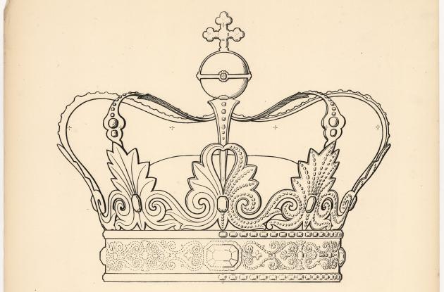 Lav kongekroner med inspiration fra Det Kgl. Biblioteks arkiv