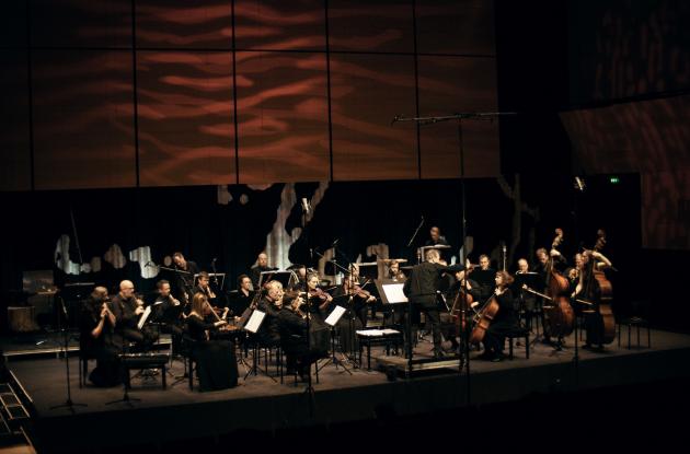 Concerto Copenhagen fotograferet i Den Sorte Diamant