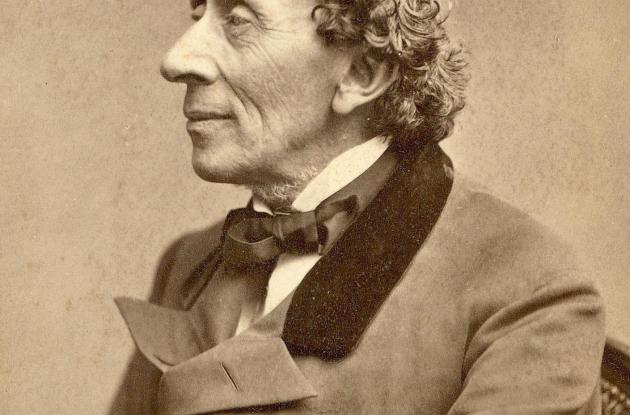 Portrætfoto Hans Christian Andersen