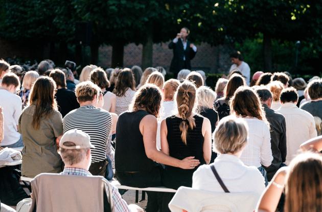 Picture from LIVE in the Library Garden 2022