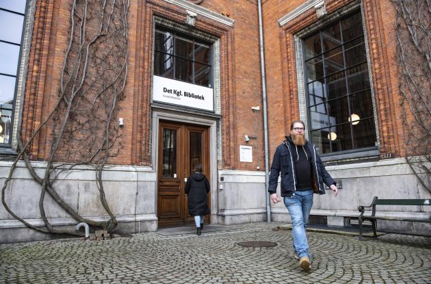 Entrance area at the Danish Art Library