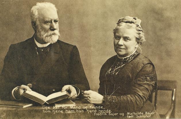 Portrait of a man and a woman