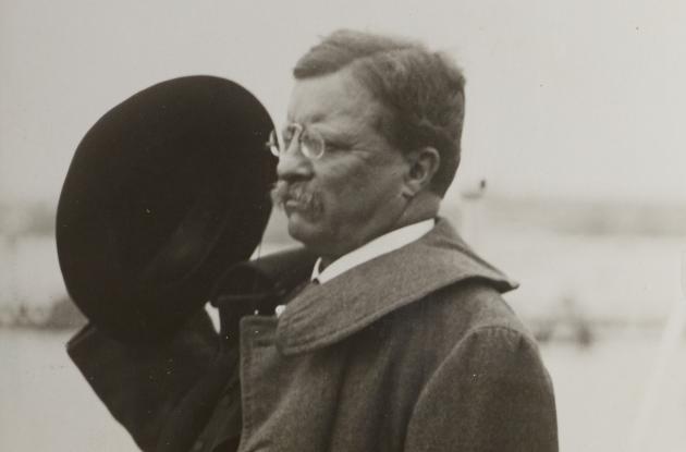 Former President Theodore Roosevelt visiting Copenhagen in May 1912