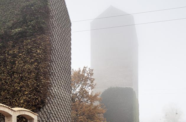 Royal Danish Library's book tower in Aarhus