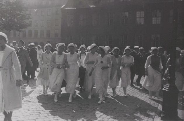 Studerende til immatrikulationen 1928