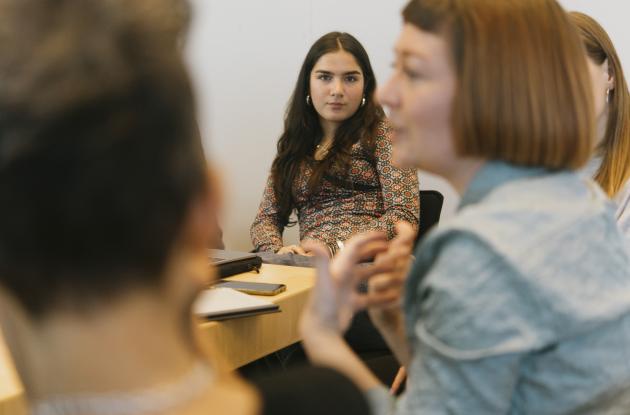 Foto til læseklubben mellem stemmer