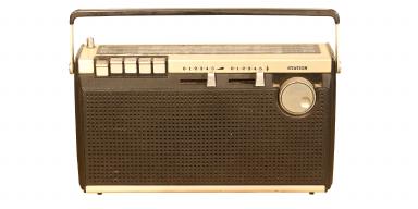 Antikt radioapparat