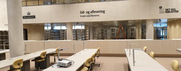 Det Kgl. Bibliotek og Rigsarkivet ny fælles forskningslæsesal