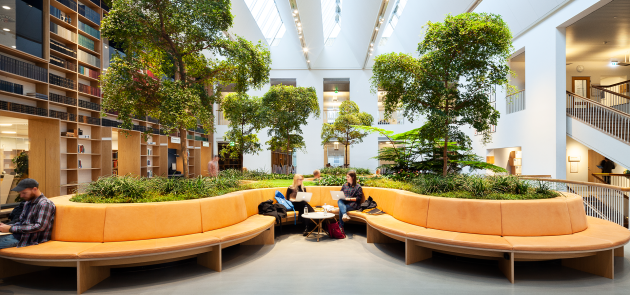 Det Kgl. Bibliotek Aarhus, Bibliotekshaven