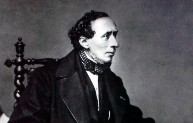 Hans Christian Andersen, 1860s by Danish School