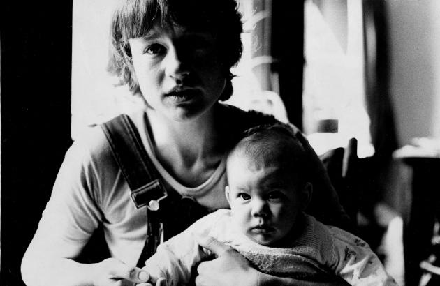Vibeke Vasbo with daughter