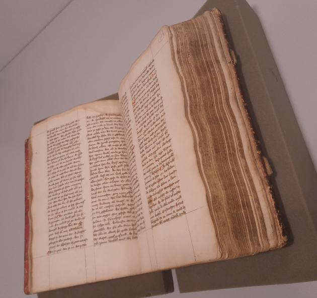 Den saksiske verdenskrønike. GKS 457 folio. Det Kgl. Biblioteks samlinger