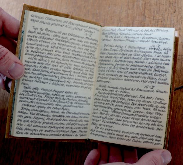 Notesbogen åbnet