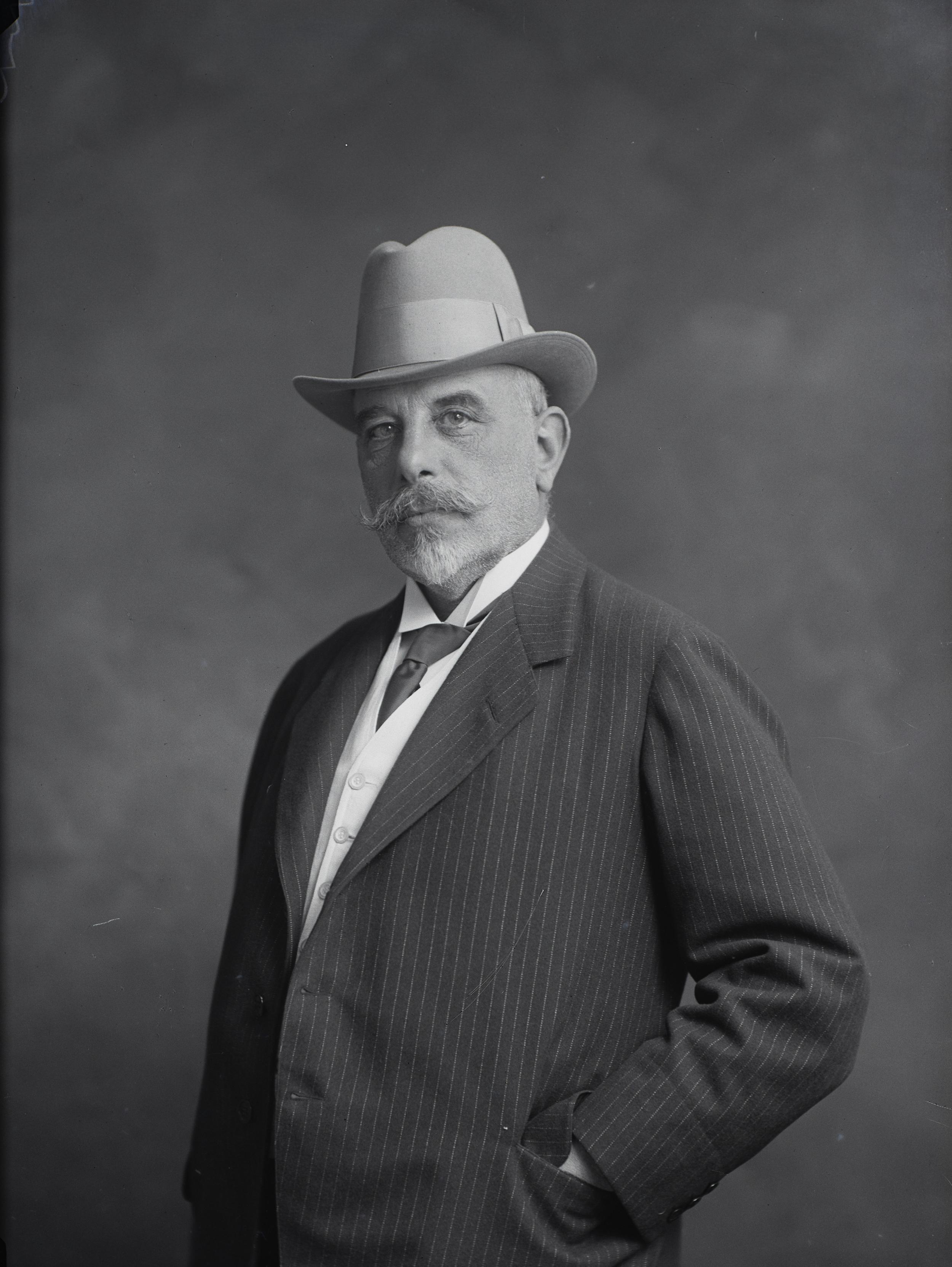 Portrait of the money changer Otto Ruben Henriques 