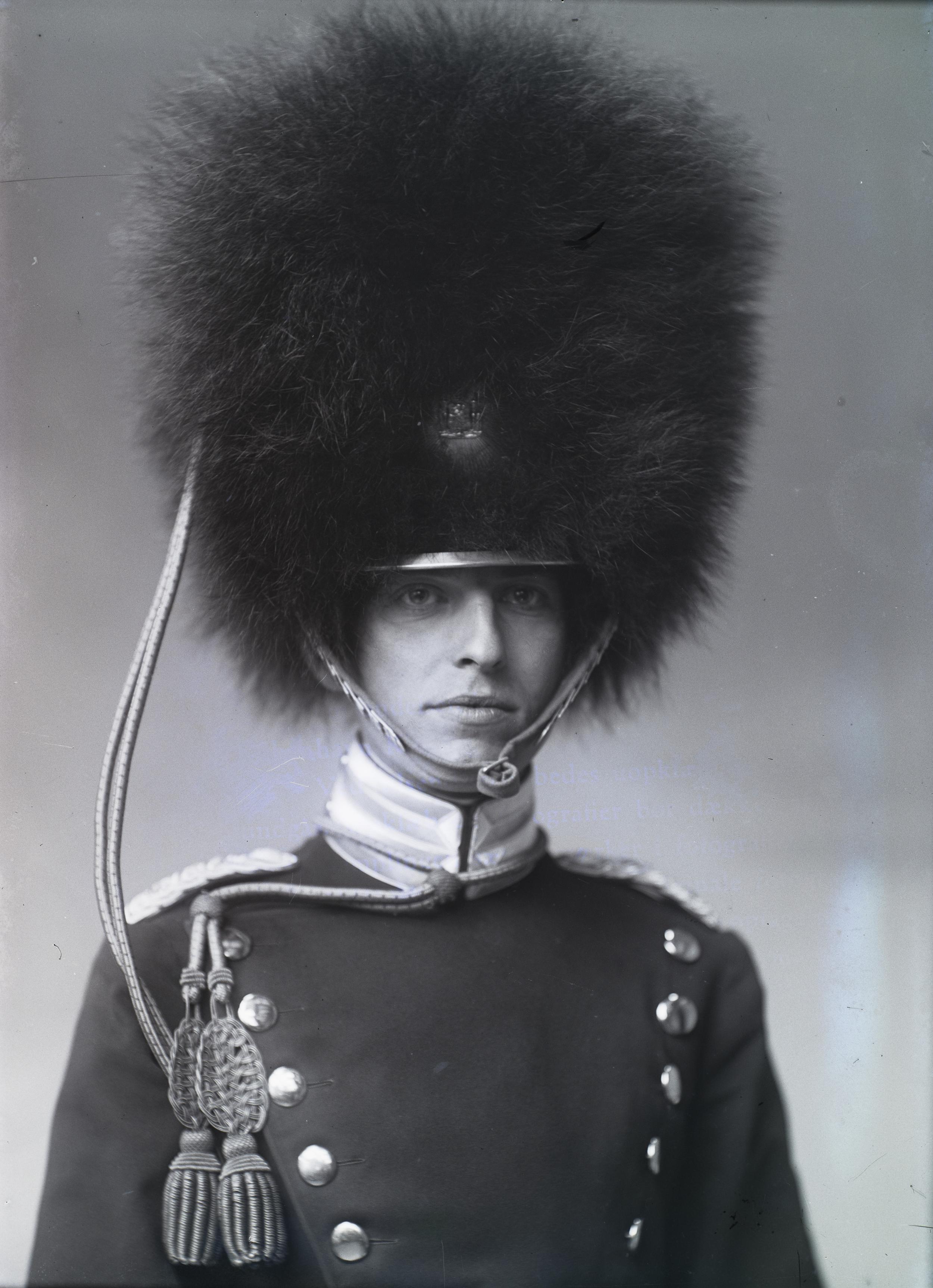 Portrait of man in uniform