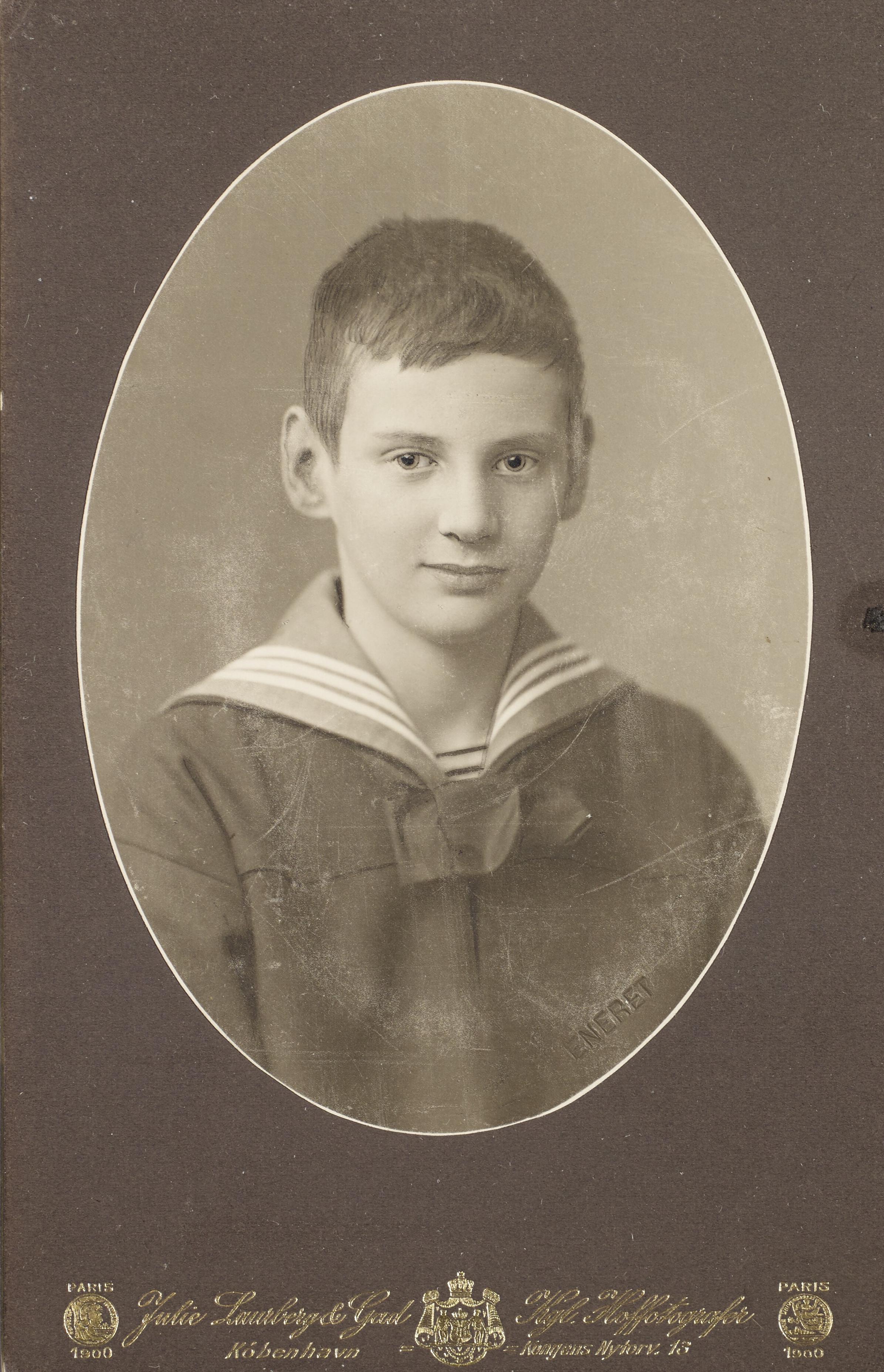 Portrait of a young Frederik IX