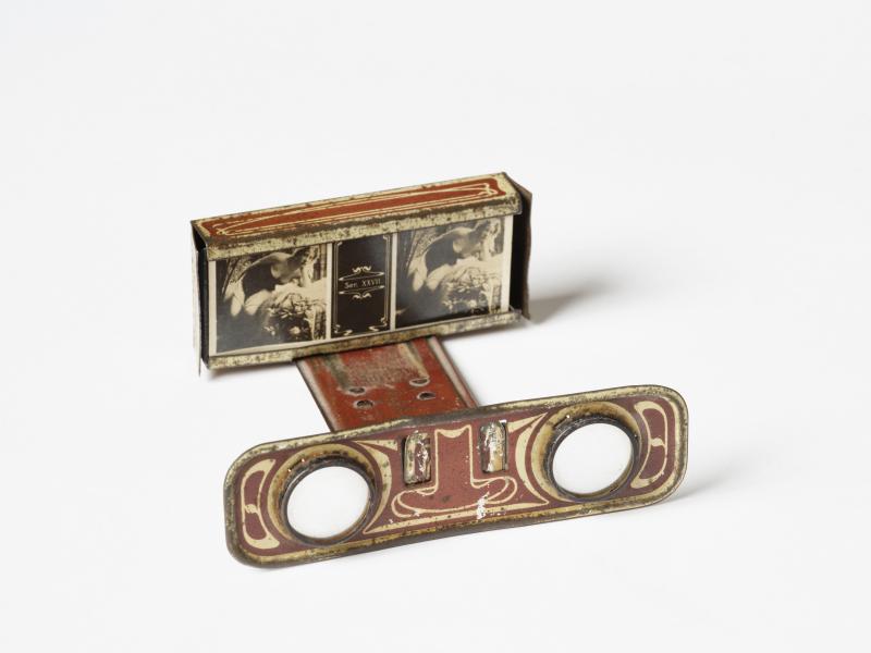 Erotiske stereoskopbilleder, sølvgelatine, ca. 1890erne.  