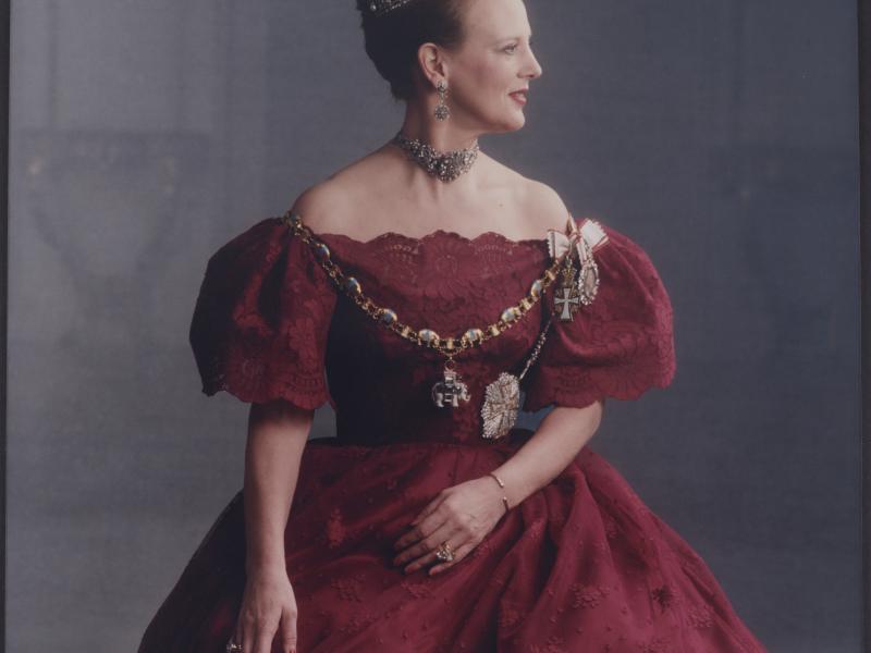 meget aften logik H.M. Dronning Margrethe II – 50 år på tronen | www.kb.dk