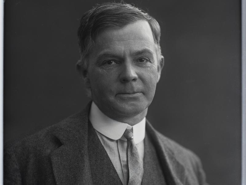 Portrait of man
