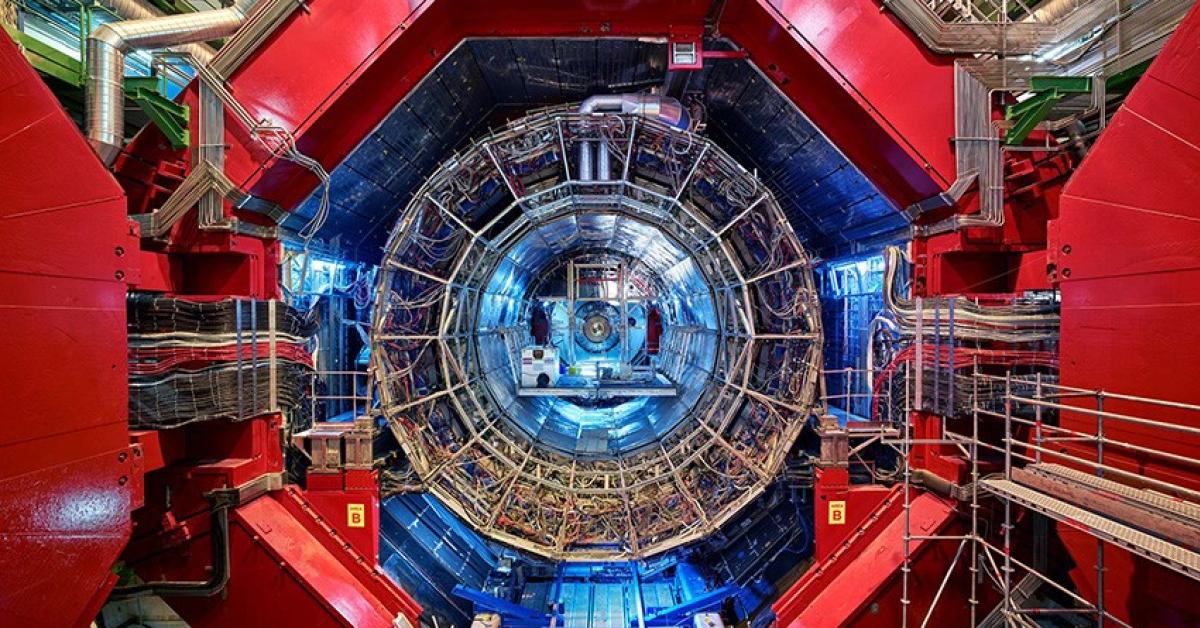 Big colourful technological machine