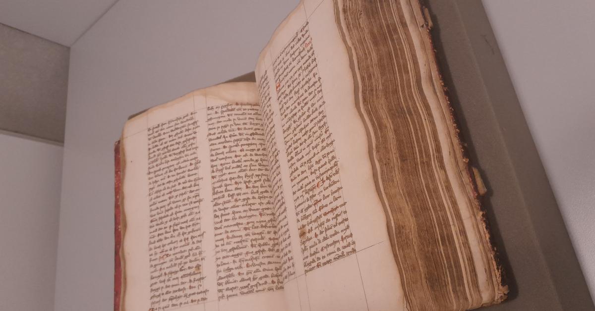Den saksiske verdenskrønike. GKS 457 folio. Det Kgl. Biblioteks samlinger