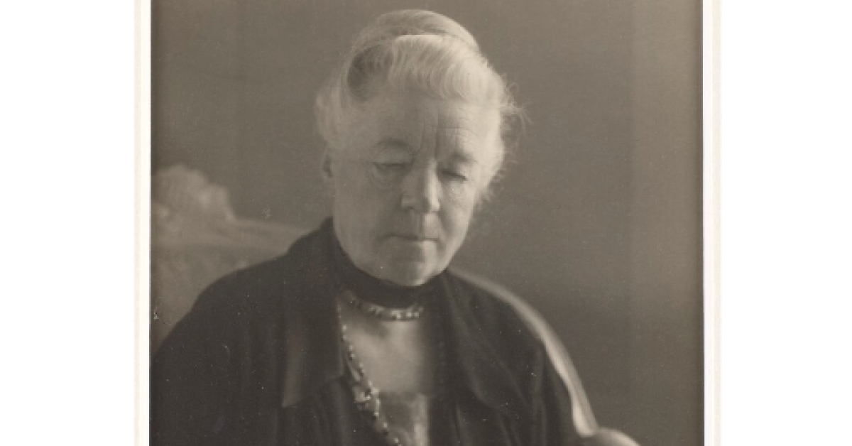 portræt af forfatter Selma Lagerlöf
